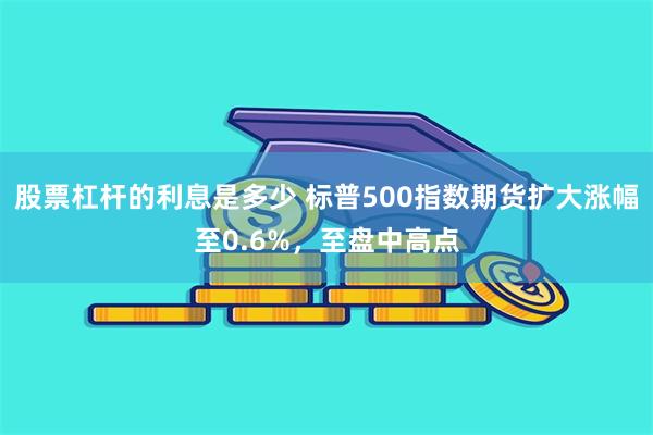 股票杠杆的利息是多少 标普500指数期货扩大涨幅至0.6%，至盘中高点