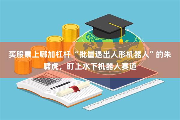 买股票上哪加杠杆 “批量退出人形机器人”的朱啸虎，盯上水下机器人赛道