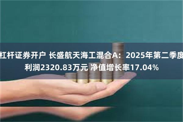 杠杆证券开户 长盛航天海工混合A：2025年第二季度利润2320.83万元 净值增长率17.04%