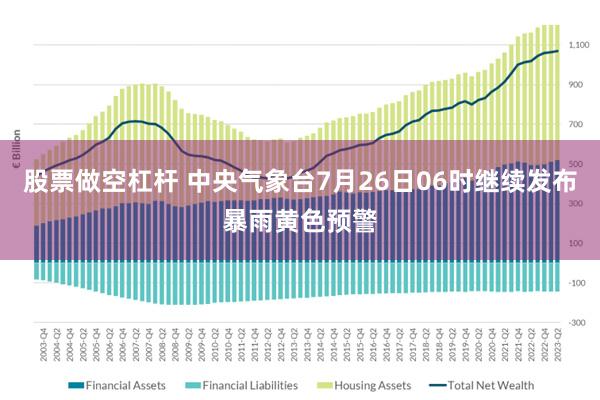 股票做空杠杆 中央气象台7月26日06时继续发布暴雨黄色预警