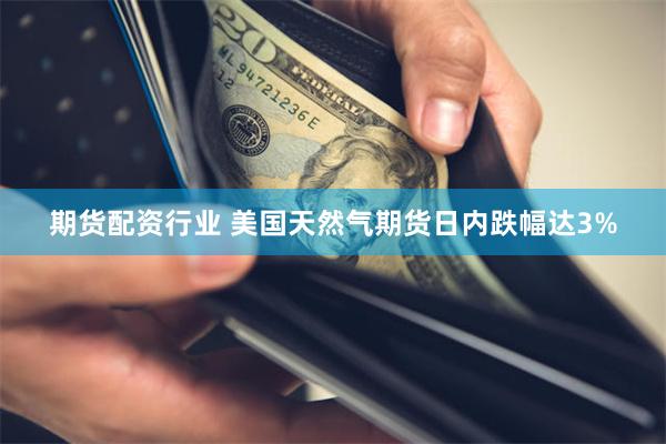 期货配资行业 美国天然气期货日内跌幅达3%