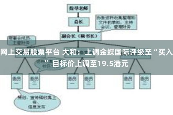 网上交易股票平台 大和：上调金蝶国际评级至“买入” 目标价上调至19.5港元