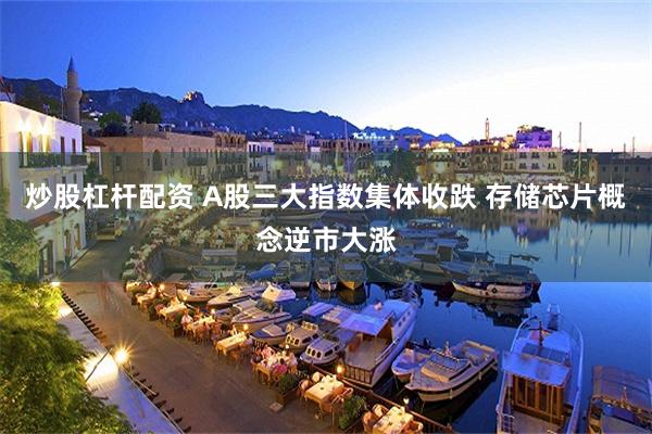 炒股杠杆配资 A股三大指数集体收跌 存储芯片概念逆市大涨