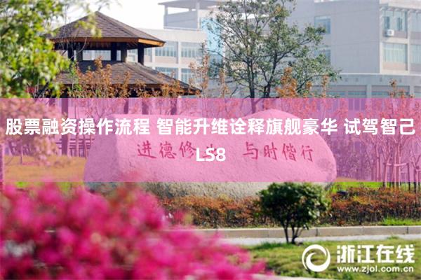股票融资操作流程 智能升维诠释旗舰豪华 试驾智己LS8