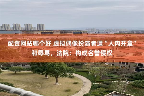 配资网站哪个好 虚拟偶像扮演者遭“人肉开盒”和辱骂，法院：构成名誉侵权