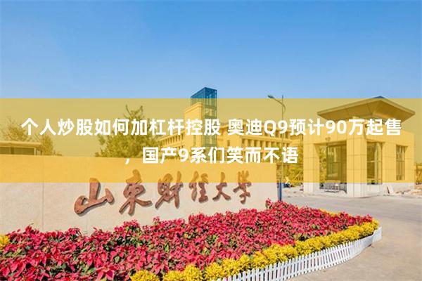 个人炒股如何加杠杆控股 奥迪Q9预计90万起售，国产9系们笑而不语