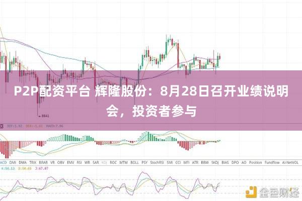 P2P配资平台 辉隆股份：8月28日召开业绩说明会，投资者参与