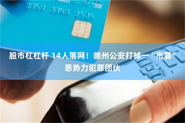 股市杠杠杆 14人落网！德州公安打掉一“市霸”恶势力犯罪团伙